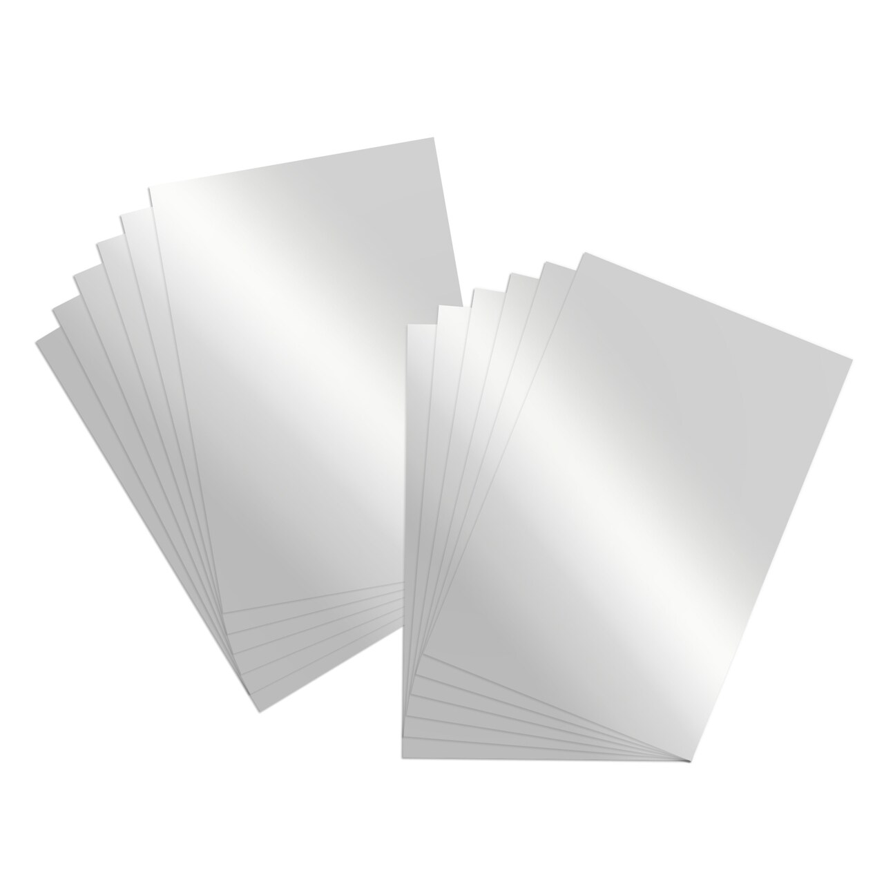 BAZIC 22" X 28" Poster Board - Metallic Silver (25 Sheet/Box)